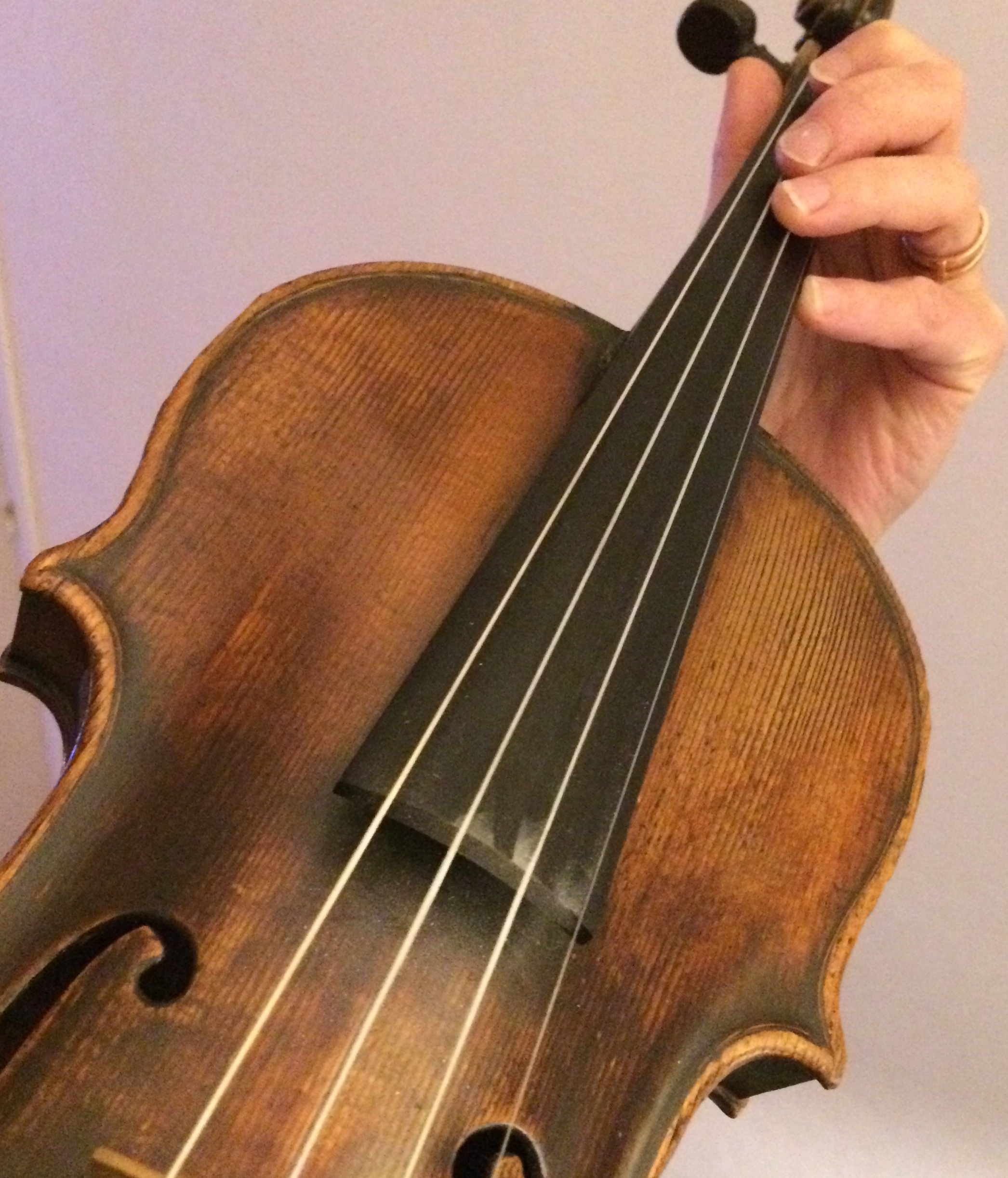 Violin fingers